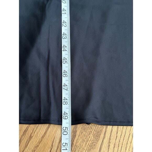 Women’s A NEW DAY Black Slip Dress 3XL, Silky Satin  V-Neck Adjustable Strap - Picture 6 of 9